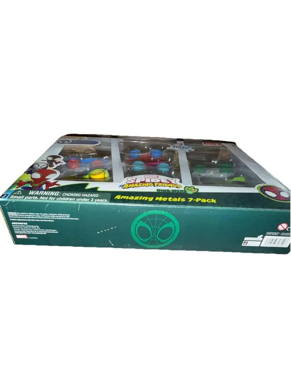 Marvel Spidey & His Amazing Friends Amazing Metals Exclusive 7pk 6-Inch Diecast